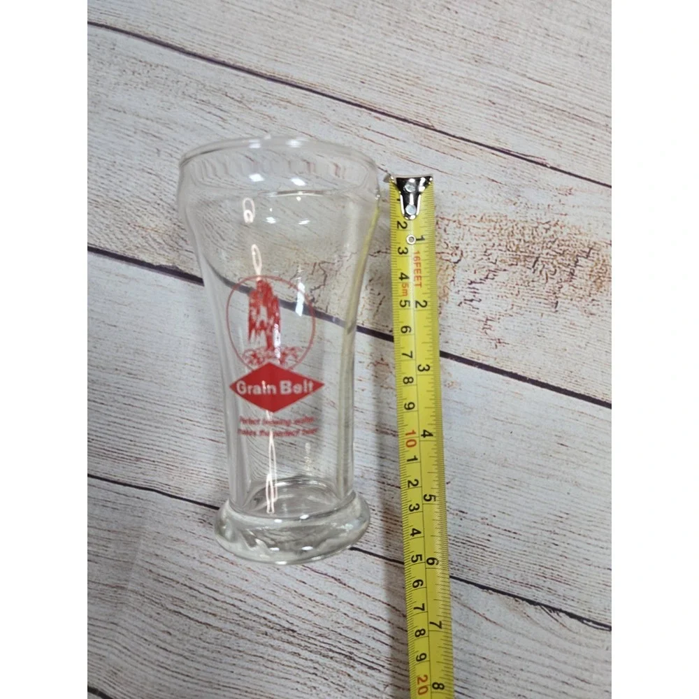 Grain Belt beer Glasses‎ 5 1/4
